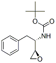 (2R,3S)-3-(tert-Butoxycarbonyl)amino-1,2-epoxy-4-phenylbutane Structure