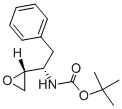 (2S,3S)-1,2-Epoxy-3-(Boc-amino)-4-phenylbutane Structure
